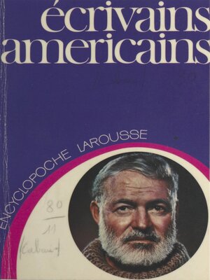 cover image of Écrivains américains